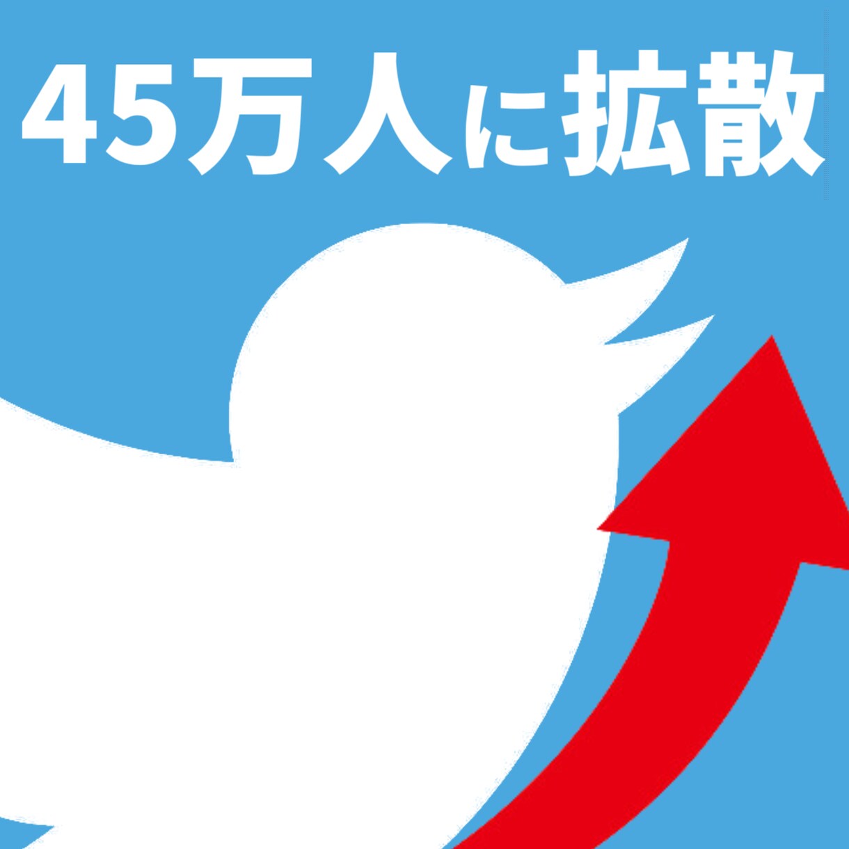 ツイート拡散！50万人以上に向けて拡散いたします 月に数回、数千RTされる勢いのあるアカウントで拡散いたします イメージ1