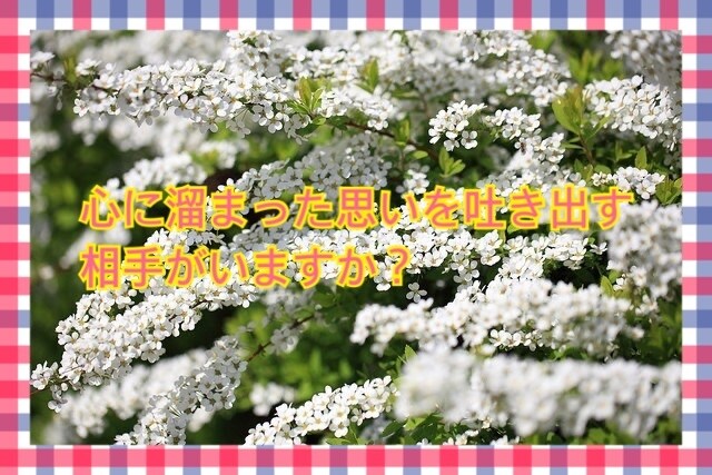 心に溜まった思いを吐き出すお手伝いをします 心に溜まった思いを吐き出してスッキリしませんか？ イメージ1