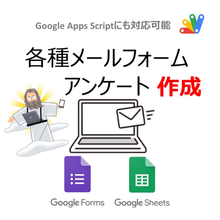 ウェブ用各種メールフォームorアンケート作成します 定番タイプなら最短当日納品も可能 イメージ1