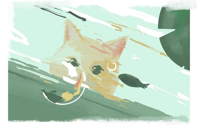 美しい雰囲気を差し上げます 背景だけじゃなくて、キャラと背景を組み合わせて描くことです。 イメージ9