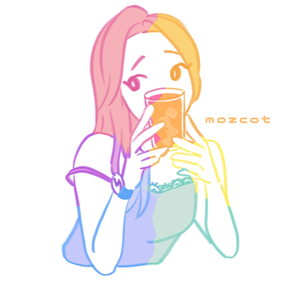 万人受けするシンプル手描き✦アイコンお描きします ✦おまかせ可✦写真一枚で簡単依頼✦風合いある鉛筆風の線画 イメージ3