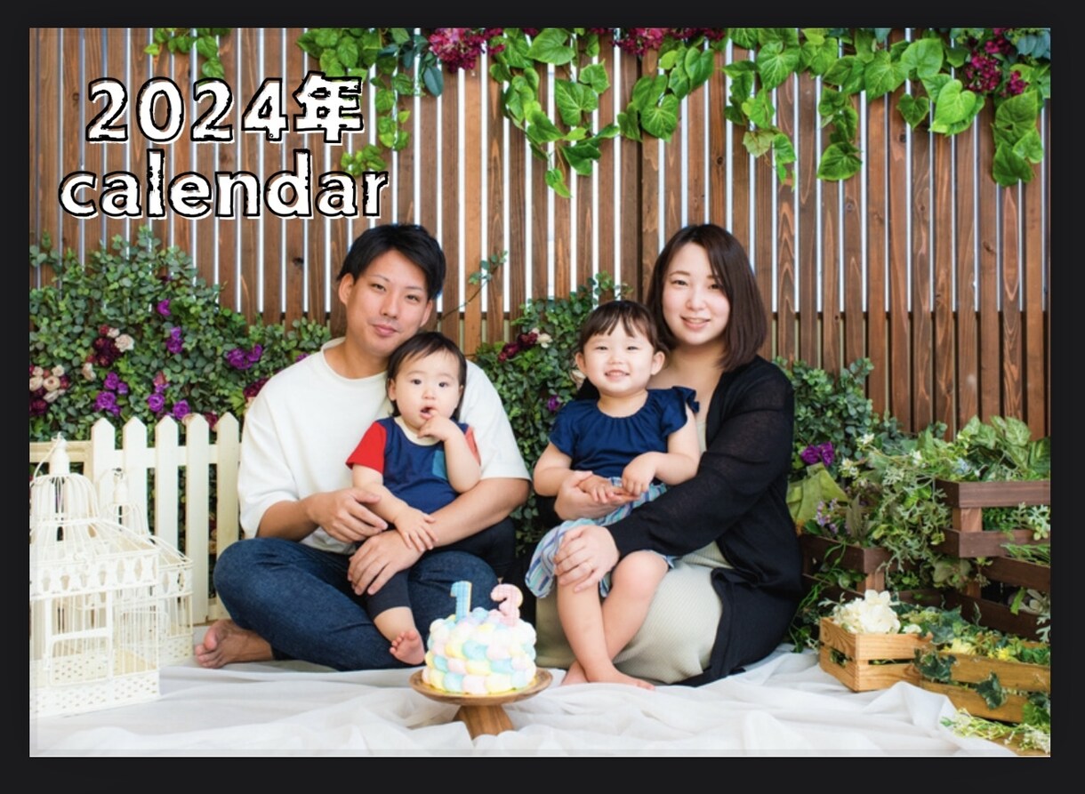あなただけのオリジナルカレンダーを作成いたします プレゼントにも最適！お好きな写真を入れて飾ろう イメージ7