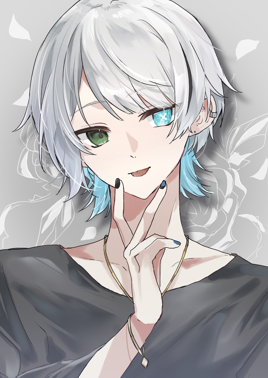SNS、TRPGで使えるアイコン絵を作成します 少し彩度低めで、落ち着いた色合いのイラストが得意です。 イメージ1