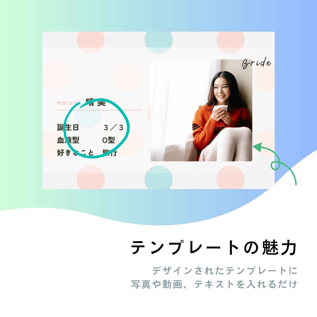 結婚式オープニングムービー❗️テンプレご提供します iPhone/スマホ/PCで簡単ムービー作成！welcome イメージ2