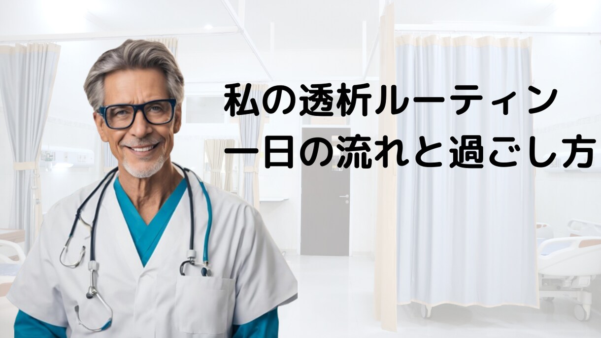 腎不全から人工透析への悩みと不安を解消します 現役人工透析患者による透析人生相談 イメージ1