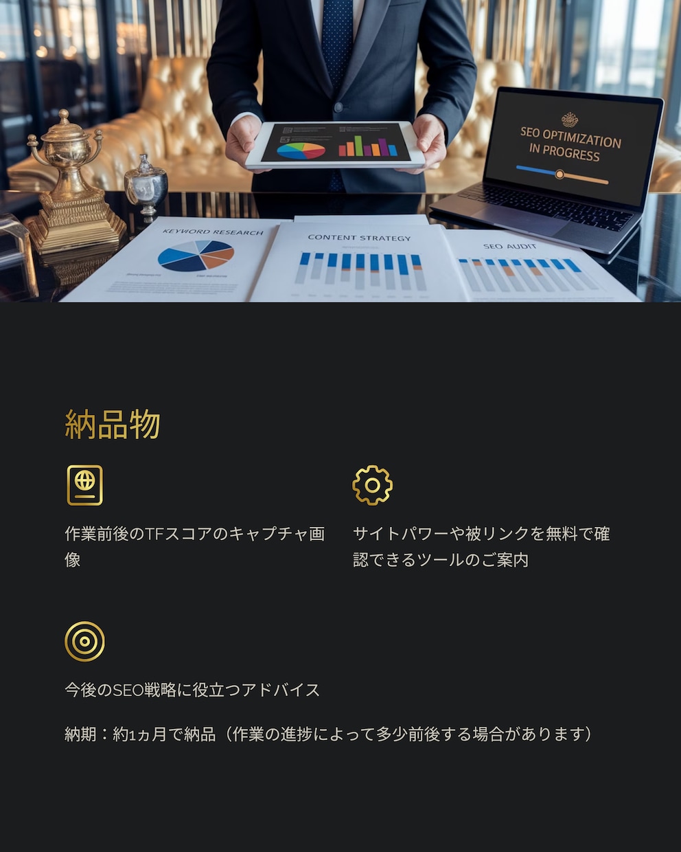 TF30超えで上位表示を実現致します TF30以上に強化！TF40も可能◎検索上位を狙う最短ルート イメージ8