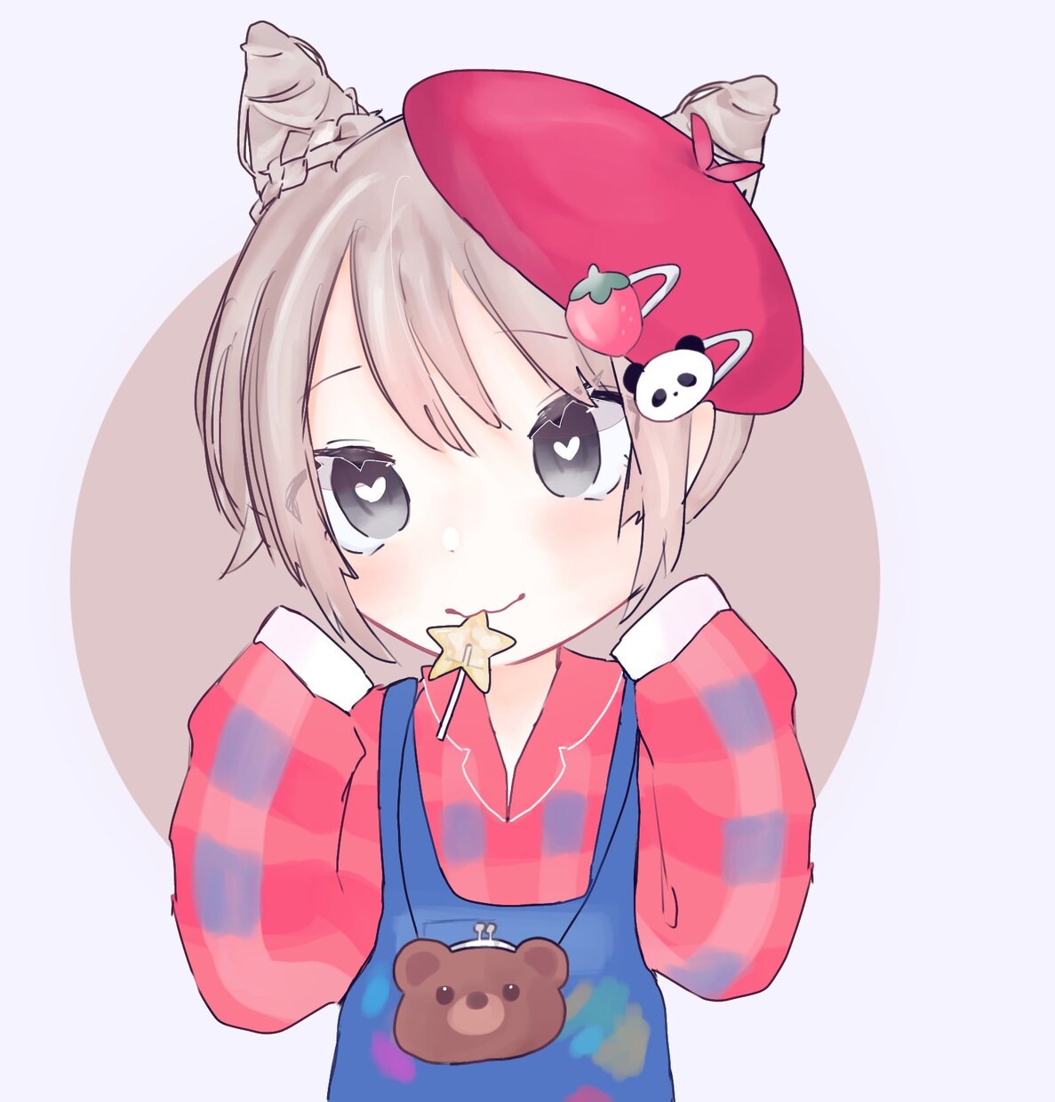 アイコン用(腰、肩上)の絵を描きます 細かい装飾は難しいかもです。早めに描きあげます イメージ5