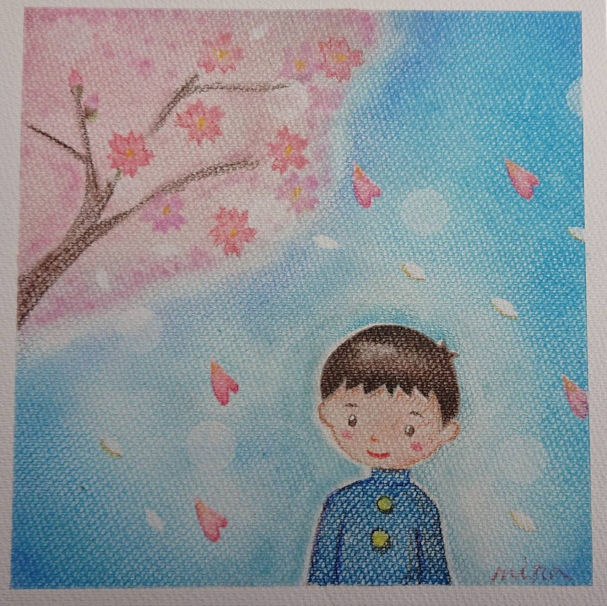 子供の記念写真をパステルアートで描きます お子様やお孫さんの写真を優しいパステルアートにしませんか？ イメージ1