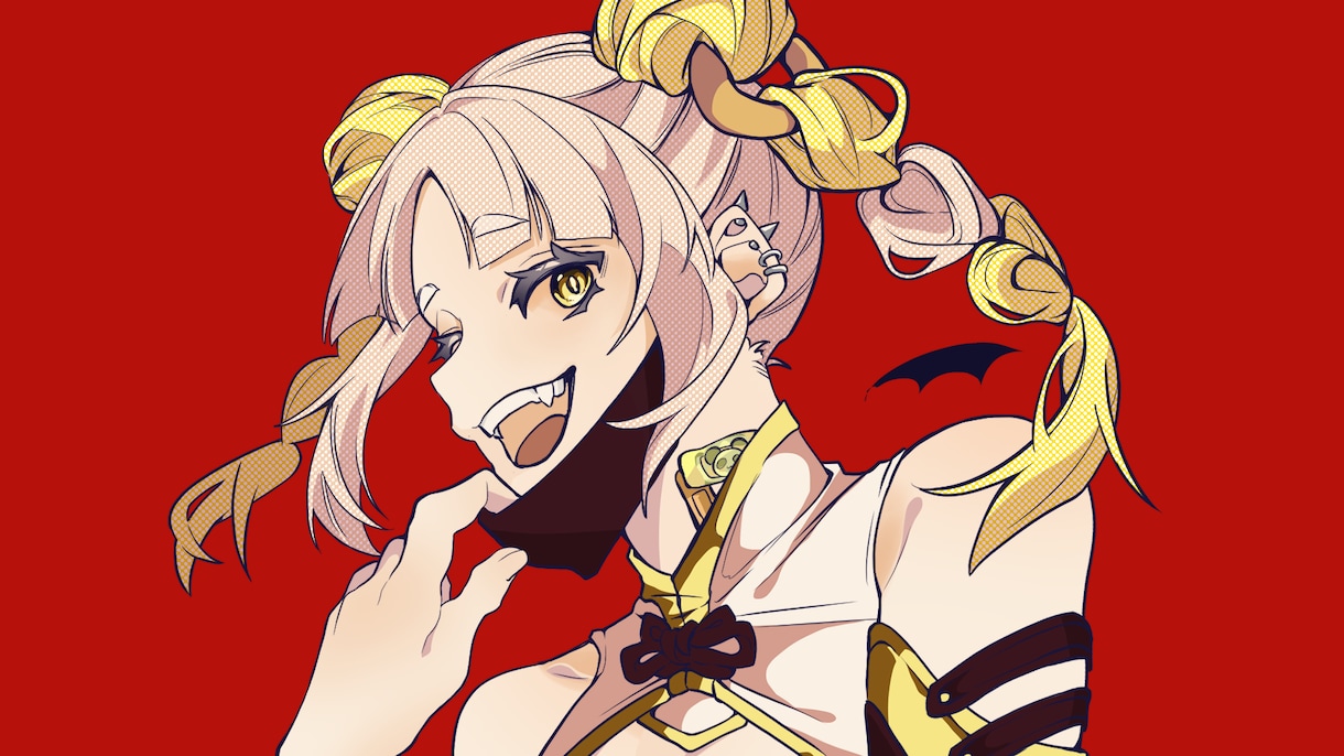 VTuber向け★目を惹く歌ってみたサムネ描きます 表情豊かな一枚絵でクリック率UP！楽曲の世界観を再現します イメージ1