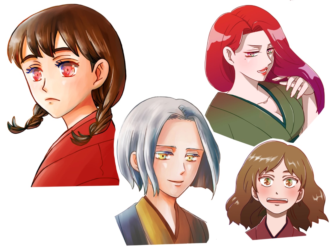 修正無料/イラストをご要望通りお描きします SNSアイコン・ヘッダー・表紙・挿絵・TRPGなどに！ イメージ3
