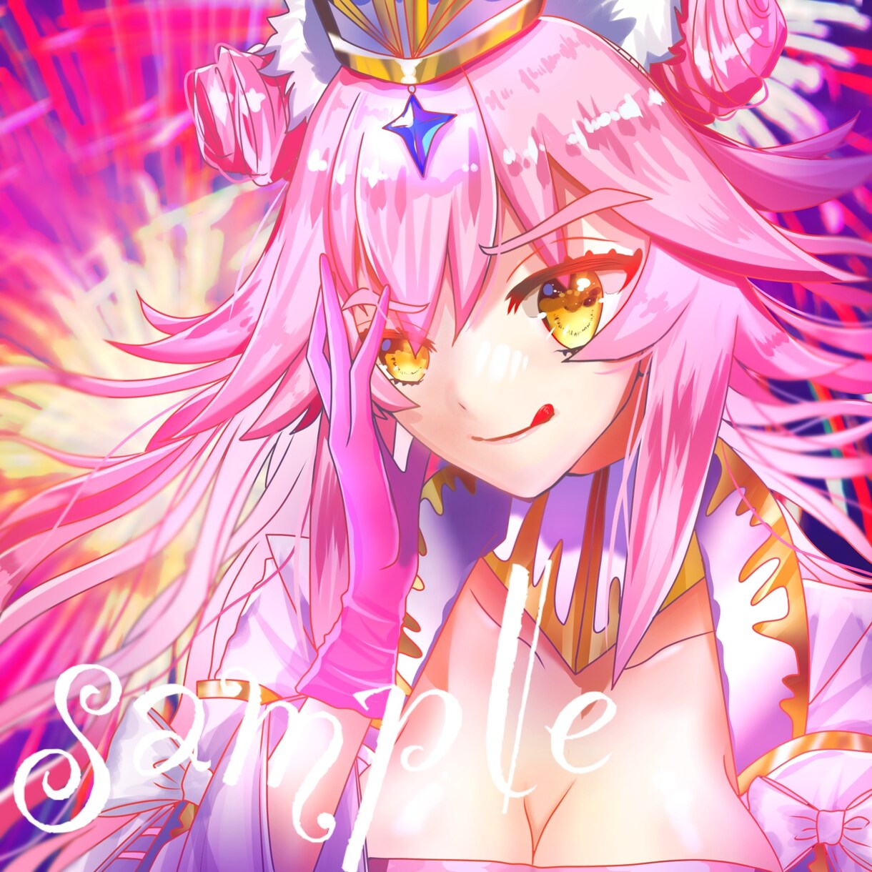 短納期★キラキラした世界観のSNSアイコン描きます アイコンを誰よりも目立たせたい!そんな方にオススメです♪ イメージ2