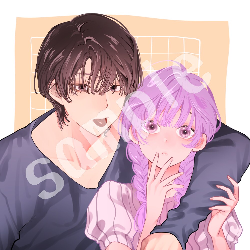 12月まで限定価格！お好みのイラストを描きます キャラデザからでもOK！TL、BL、GLもOK！ イメージ6
