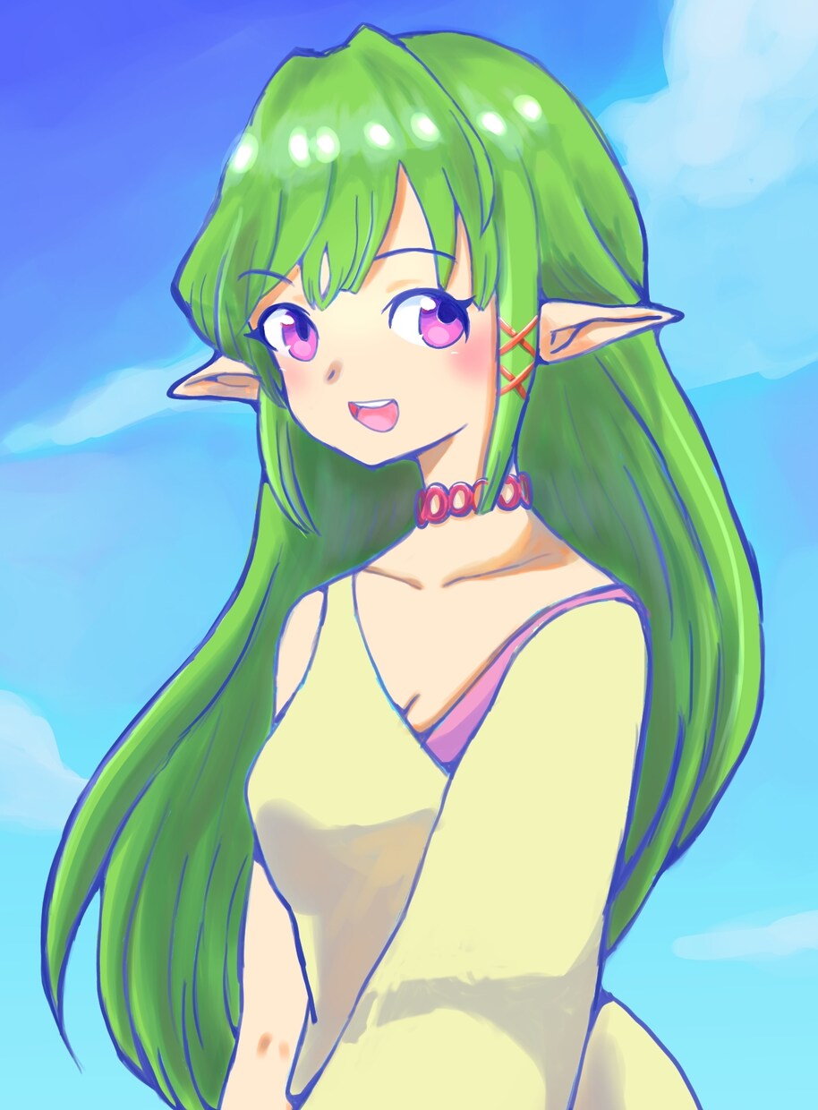 可愛い！女の子のイラスト描きます 手描き感のあるオンリーワンなイラストをお届け！ イメージ1