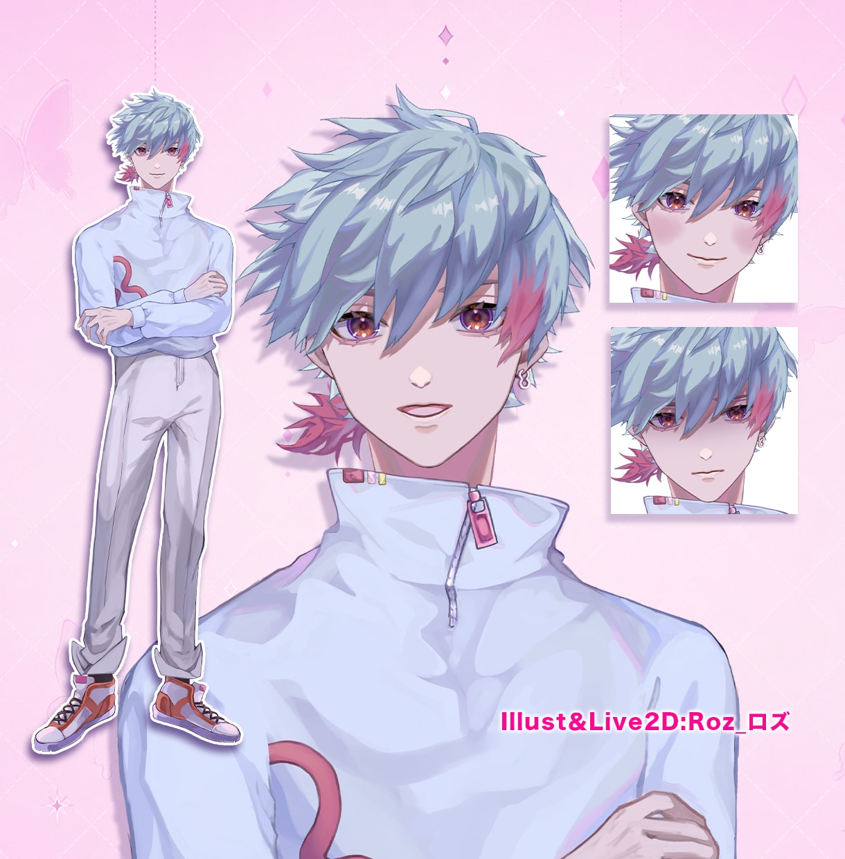 男性Vtuber専門｜貴方だけのモデルを制作します なりたいイメージからあなただけのVtuberをお届けします！ イメージ5