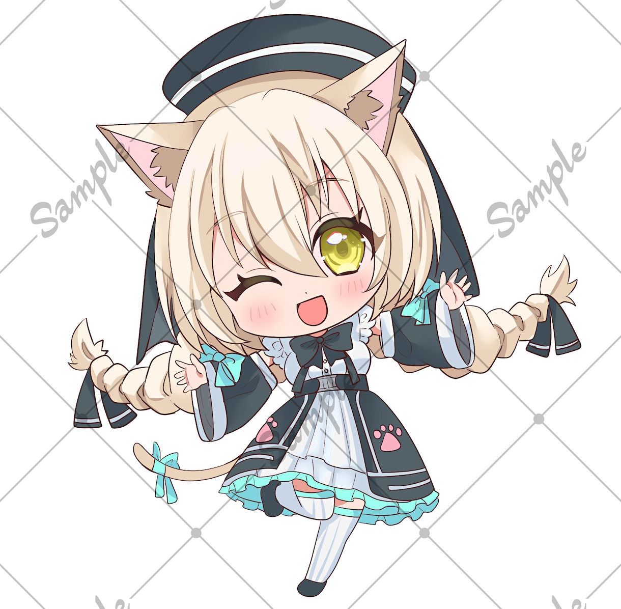 SDキャラ、ミニキャラ、ちびキャラ描きます かわいい小さなキャラクターをフルカラーで描きます！ イメージ1