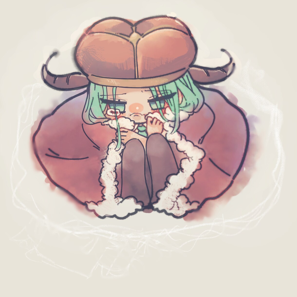 最短1週間で貴方だけの可愛いアイコン描きます SNSや様々な活動に使いやすいデフォルメイラストのアイコン！ イメージ4