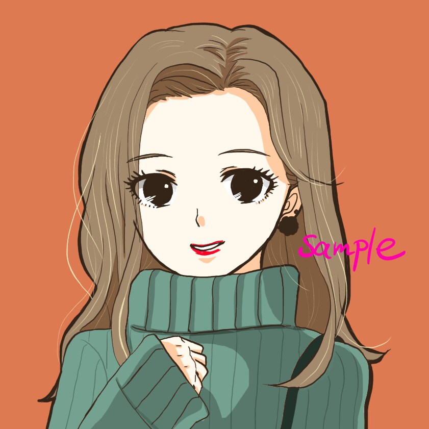 SNS用に使えるアイコン制作します TwitterやInstagramのアイコンに！ イメージ4