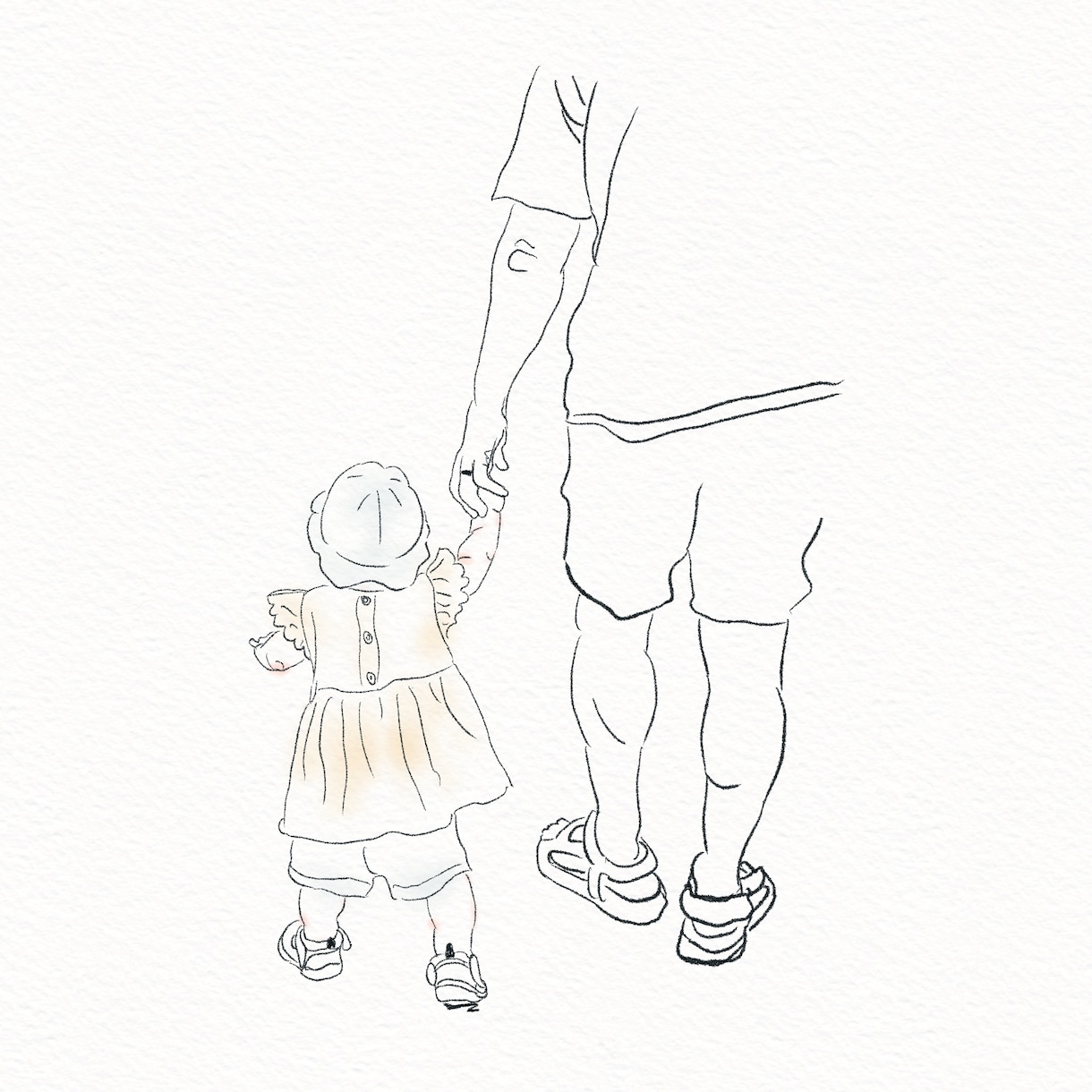 シンプルかわいい子どものイラスト描きます インスタDP・プレゼントにも！ イメージ1
