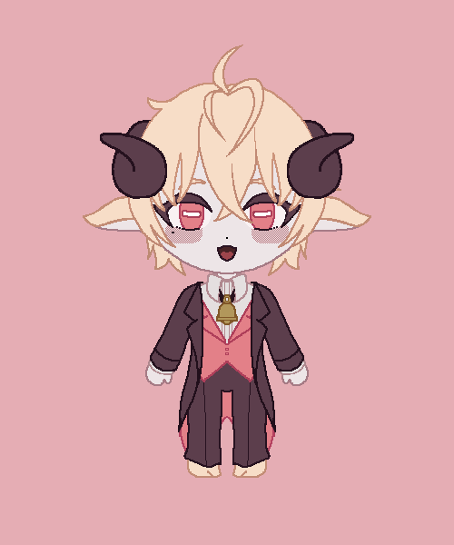 かわいいドット立ち絵制作致します お手頃価格でかわいいドットミニキャラ立ち絵をデザインから！ イメージ2