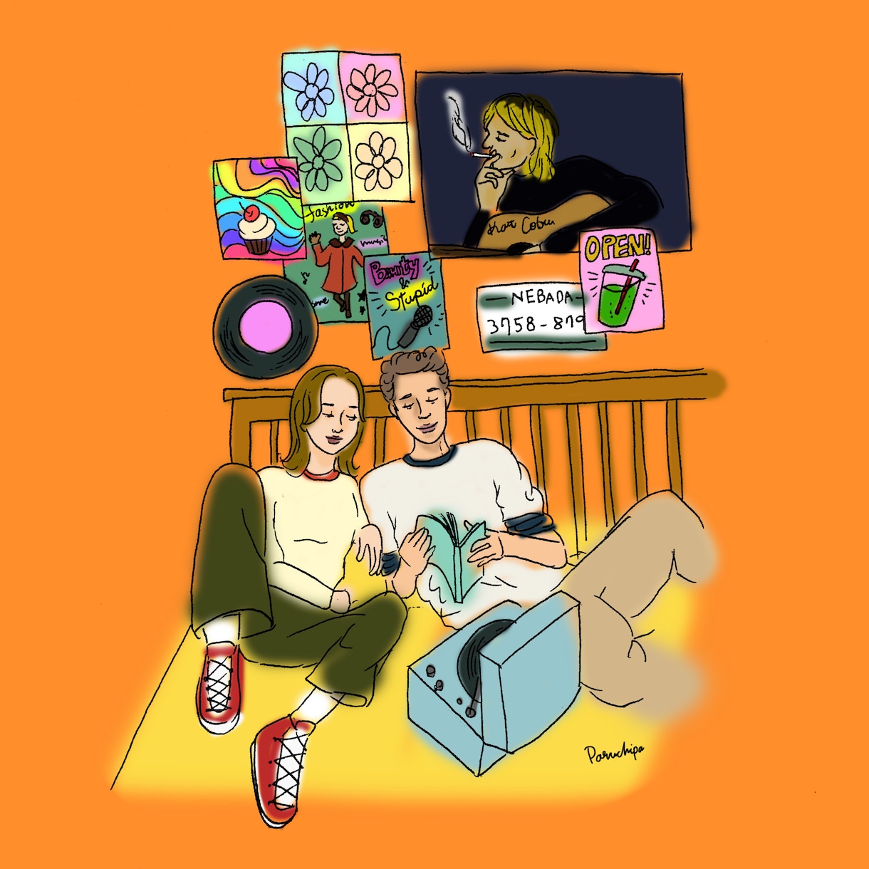 アメリカンポップなイラストを描きます アイコン画像やイラストや挿絵、似顔絵などのプレゼントにも！ イメージ5