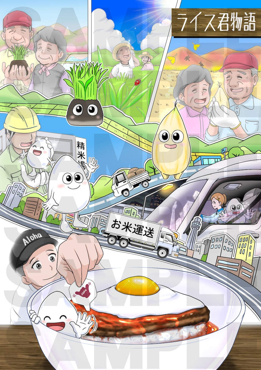 目にトマリ★記憶にノコル★イラストをお描きします 必要な部分にピッタリのイラストを‼ イメージ10