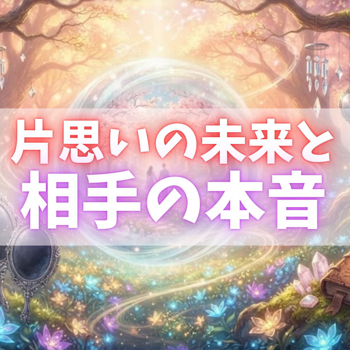 片思いの未来と相手の本音を霊視します 届かない想いの先にある可能性を、魂感情から読み解きます。 イメージ1