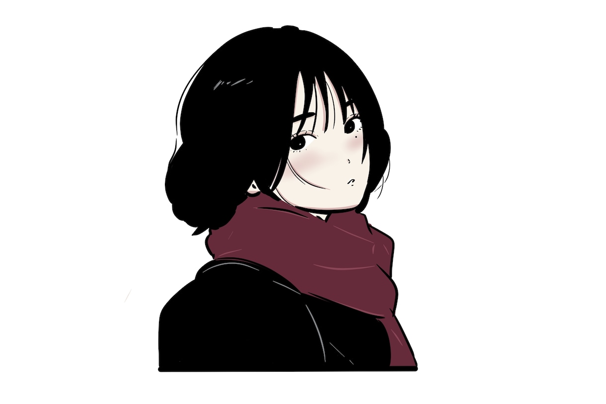 雰囲気を大切にしたおしゃれな似顔絵を描きます SNSアイコンや大切な人へのプレゼントに。 イメージ1