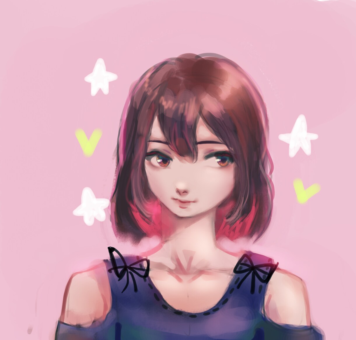 SNSアイコン･ヘッダーお描きします 色の濃いめなイラストを提供します イメージ2