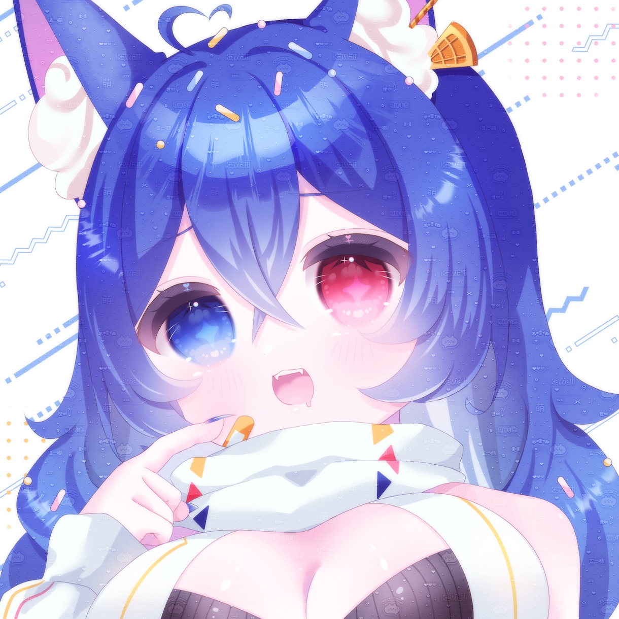 萌えかわいいイラスト描きます アイコン、サムネイル、一枚絵…可愛い女の子をお求めの方に！ イメージ3