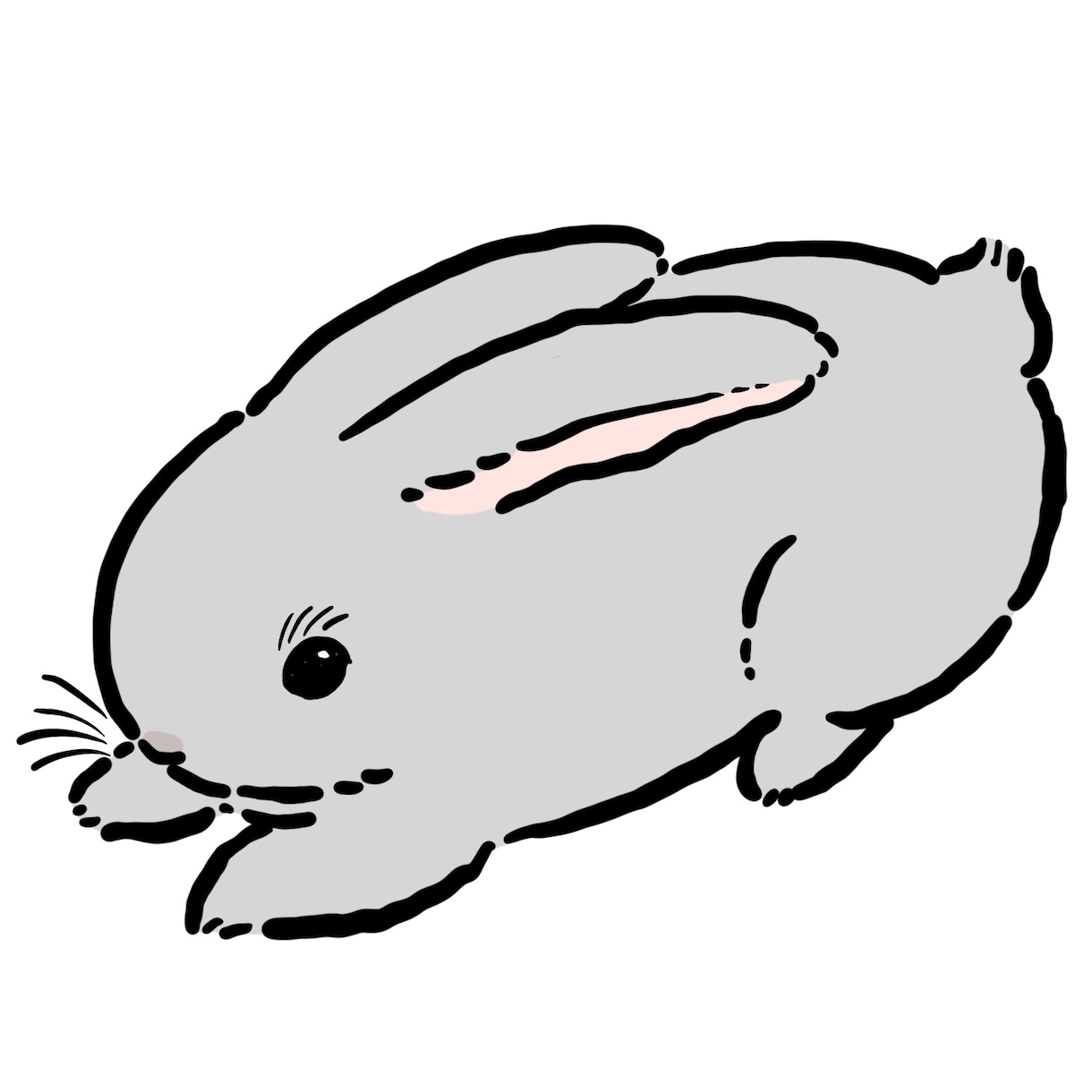 シンプルでポップな動物・ペットのイラスト描きます アイコンやグッズにどうぞ！味のある線画イラスト イメージ3