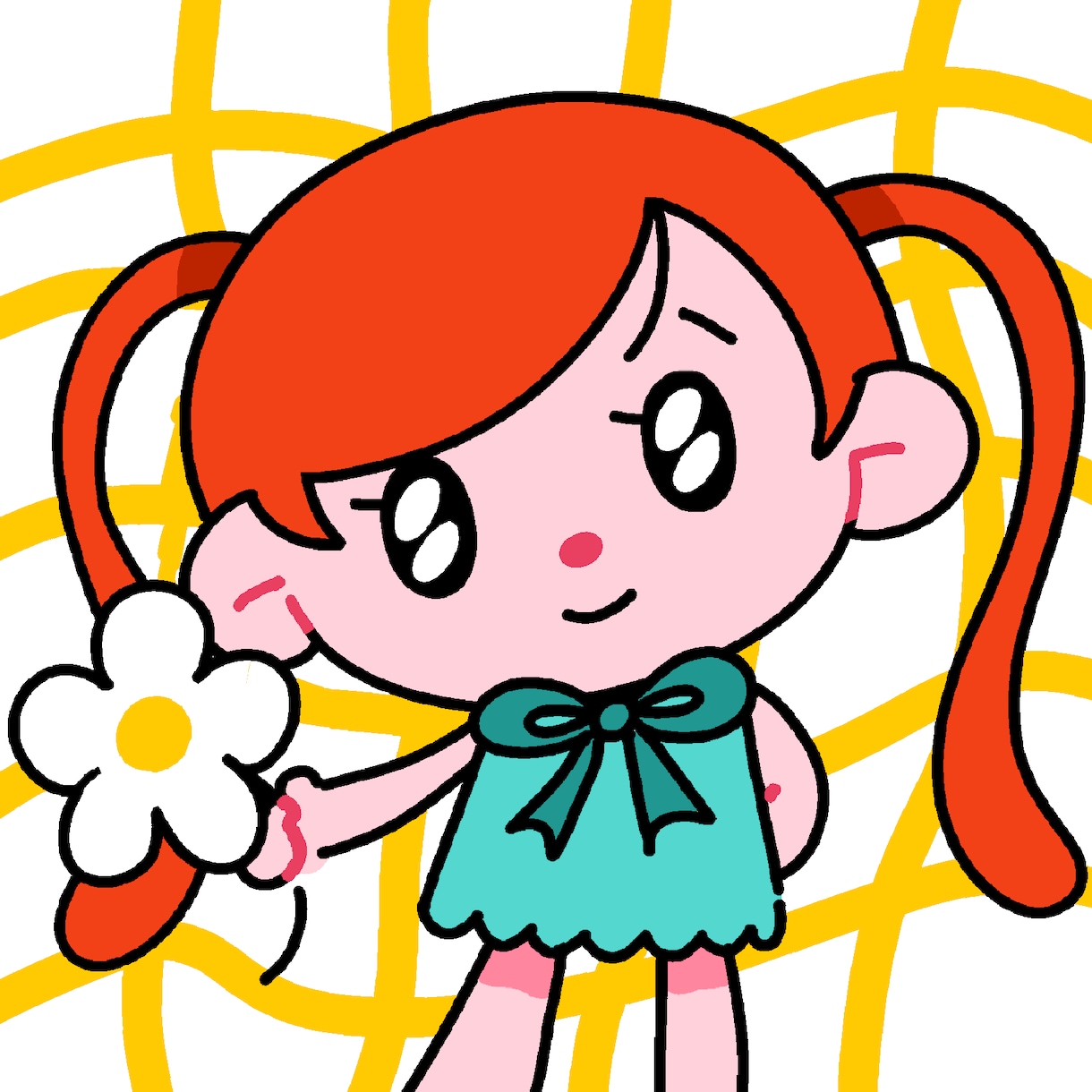 商用OK◆ポップで楽しい♪誰でもキュートに描きます 修正無制限！小物やロゴも追加料金なし！ イメージ5