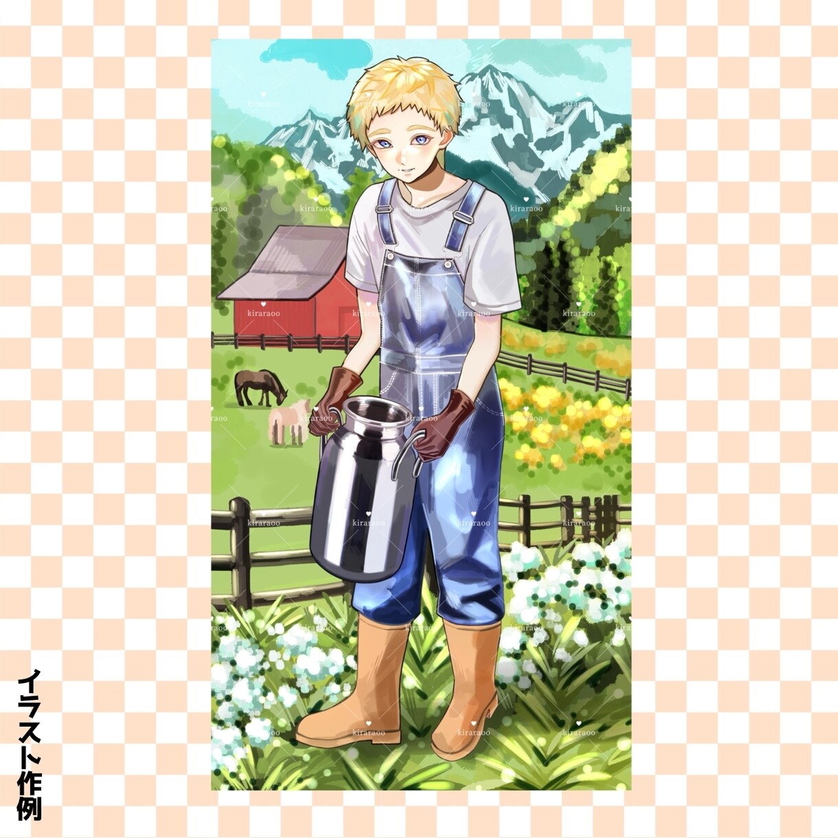 可愛いアイコン.サムネ.立ち絵etc.お描きします 背景込みの1枚絵もキャラクターイラストも作成します！ イメージ7