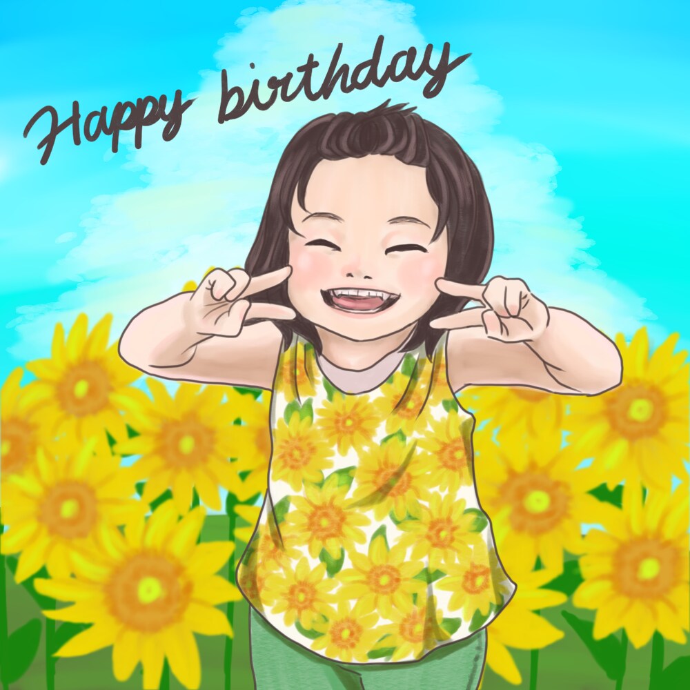 お子様の似顔絵お描きします 絵本のようなタッチの似顔絵、記念に1枚いかがですか？ イメージ7