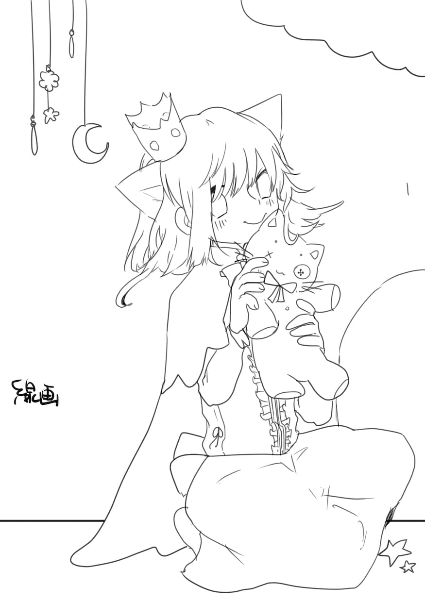なんにでも使えるイラストを描きます 獣耳、角っ子やファンタジー、童話風の女の子をお探しの方 イメージ7