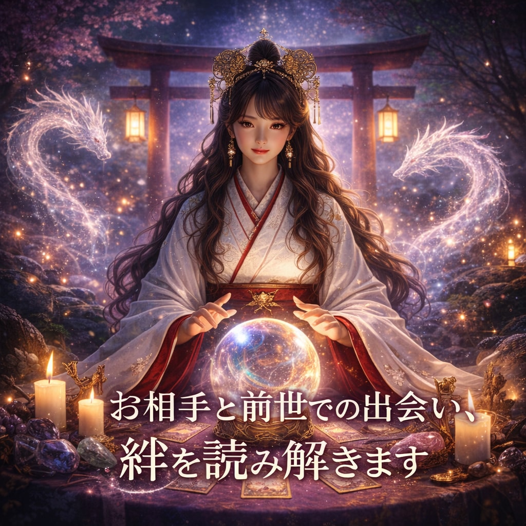 あなたと、お相手の前世を霊視☆解決策を翻訳します 出会いは必然♡前世で誓った深い絆を、霊感霊視で魂を翻訳します イメージ2