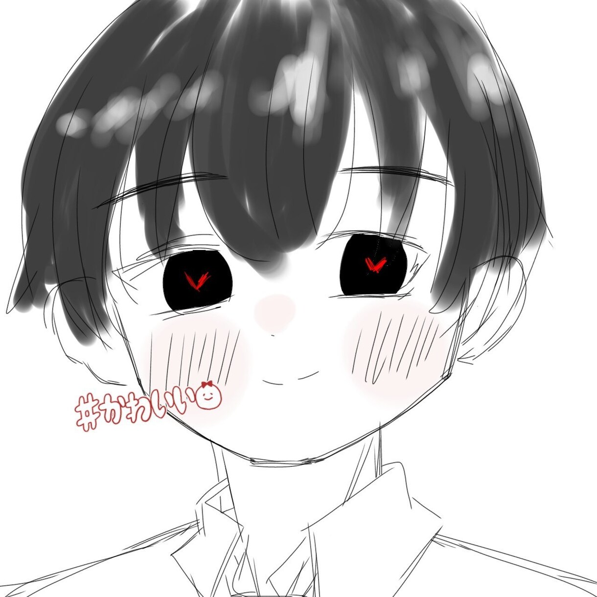 ラフなかわいいアイコン描きます かわいくて手頃な値段でアイコンが早く欲しい方！是非！ イメージ1