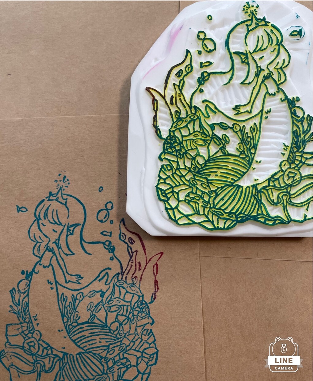 貴方のオリジナルイラストで消しゴムはんこを作ります どんな図案でもご相談ください。小さな図案も彫りますよー！ イメージ9