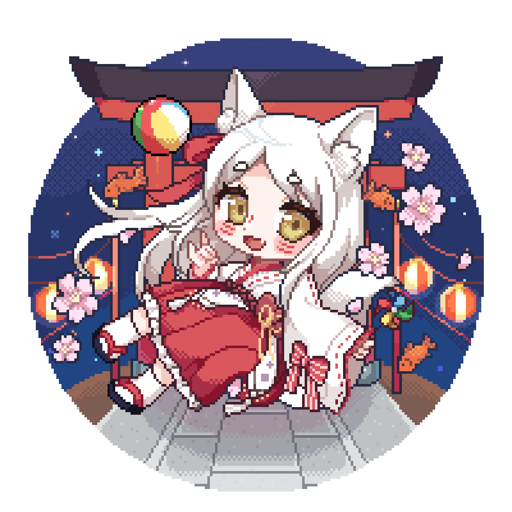 gif動画可能✦デフォルメ調ドット絵をお描きします 小物1点無料✦動画のワンポイントやグッズ作成などにどうぞ！ イメージ5