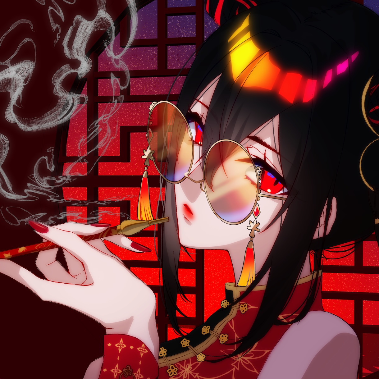 VTuber様向けキラキラ可愛い1枚絵を制作します 商用利用込み！キラキラ可愛いイラストを最短2日でお手元に！ イメージ3
