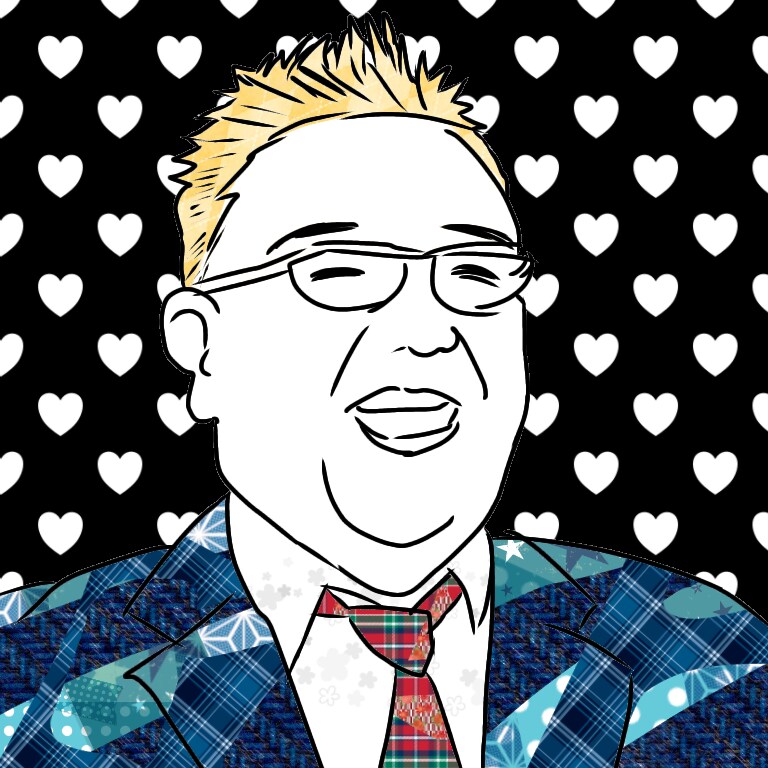 マスキングテープで似顔絵描きます マスキングテープ風に色を付けて仕上げます♪ イメージ2