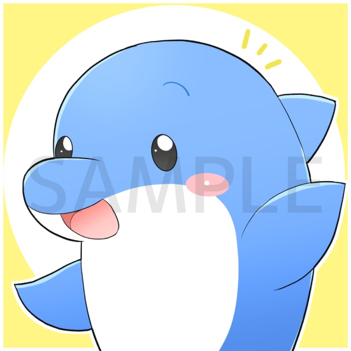 お急ぎ納品希望の方に♪ゆるかわなアイコン描きます SNS、ブログ、YouTubeでアイコンが欲しいあなたに♪ イメージ2