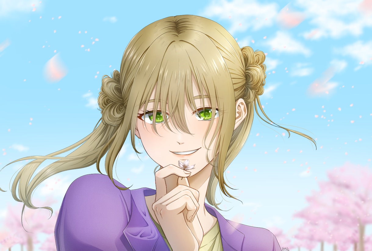 SNSアイコンイラスト描きます アイコンからキャラクターの魅力をを引き立たせます イメージ3