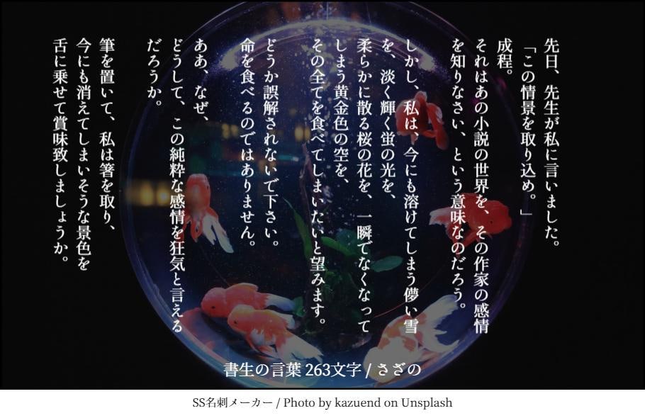 小説、脚本、シナリオ、詩。多ジャンルに物語書きます 創作キャラや、色んな世界観にも対応可能です イメージ6