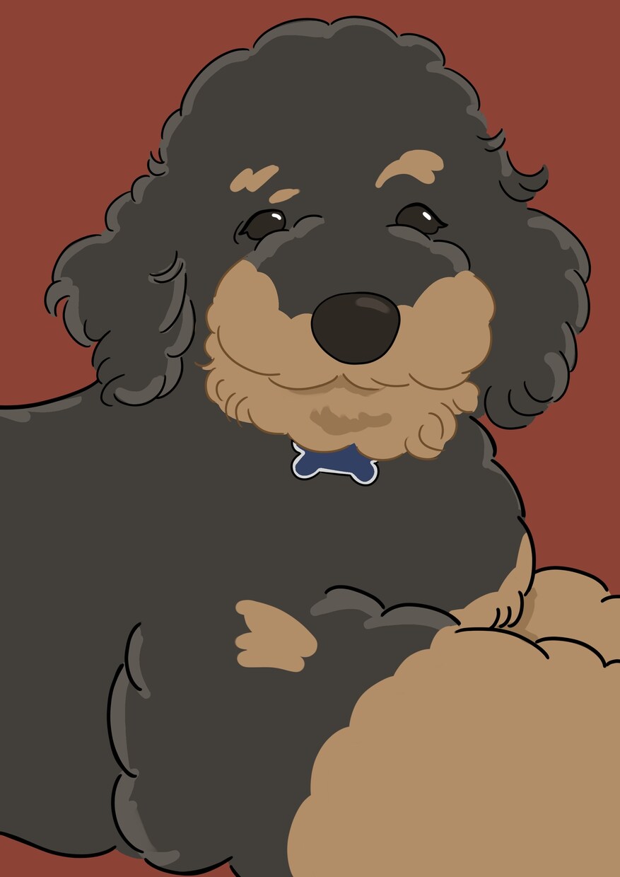 デジタルデータペット(犬猫以外可)の似顔絵描きます デジタルデータのペット(犬猫以外も可。ご相談ください)似顔絵 イメージ3