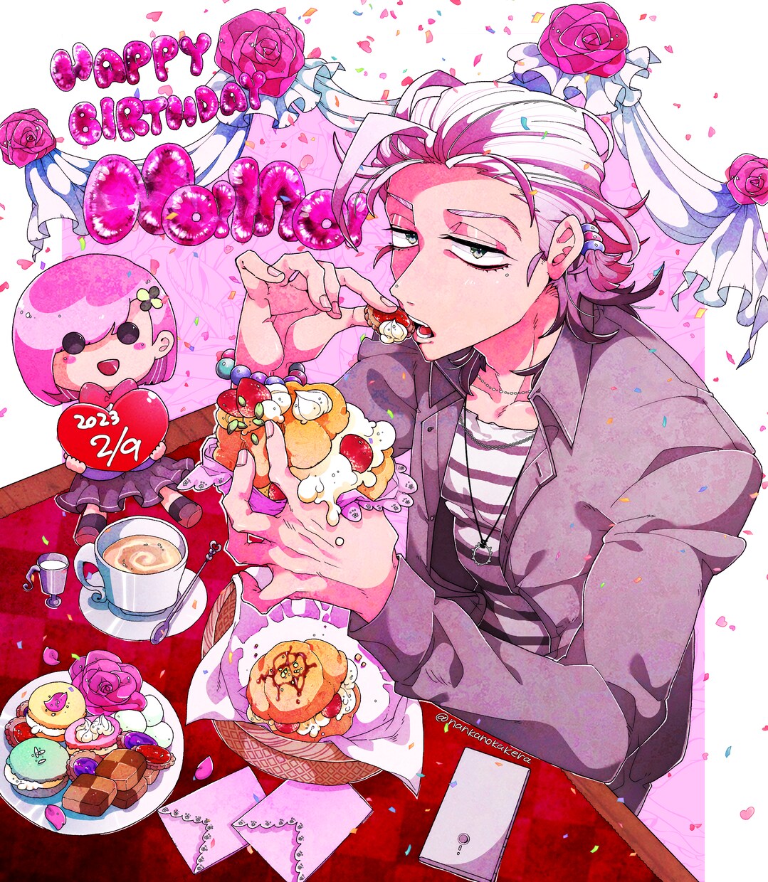 パキッとカラフルな絵柄でCP絵・夢絵を描きます まずはお気軽にご相談ください！貴方のイメージを形にします！ イメージ5