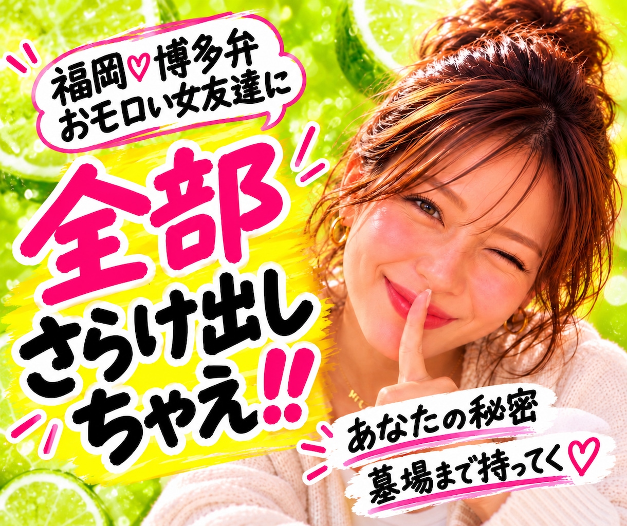 誰にも言えない【本音、愚痴、秘密】全部受け止めます 『ひとりで抱えないで/全部さらけ出しちゃえ/2人だけの秘密』 イメージ1