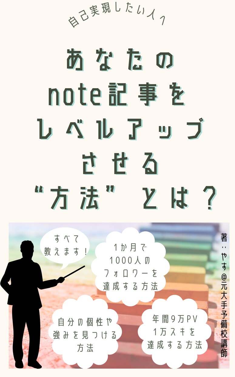 noteのスキルや集客UPするコーチングをします 自作した本や資料を用いて、あなたの中にある答えを導きます！ イメージ2
