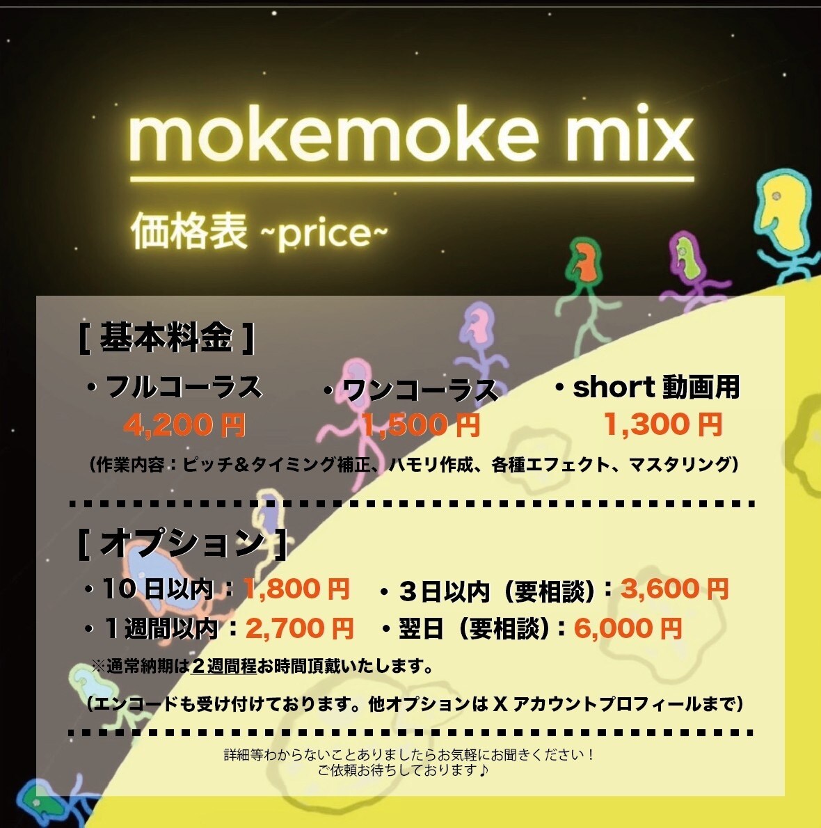 プロレベルであらゆるmix格安で承ります 実績多数あり事務所所属者などにコーチング経験有り！ イメージ1