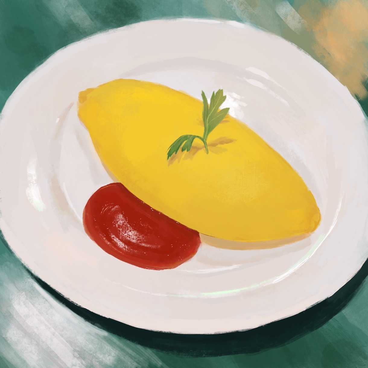 リアルで温かみのある食べ物のイラストお描きします 看板メニューや動画等に！（商用利用可です） イメージ3