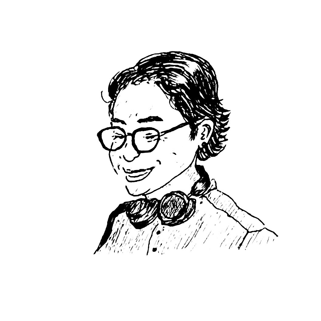 手描きの線画イラストでプロフィール画像描きます シンプルだけど惹かれるような似顔絵に是非 イメージ3